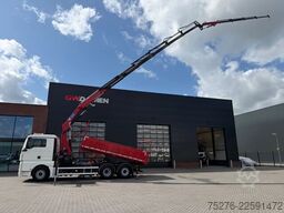 MAN TGX 26.360 6x2 Kipper/Kraan HMF 3220+Flyjib,winch