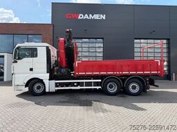 MAN TGX 26.360 6x2 Kipper/Kraan HMF 3220+Flyjib,winch