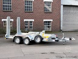 Brian James Trailers DIGGER PLANT 543-3217-35-2-12 | TRACSTRAP | EINZELRAMPEN 320X170CM 3500KG BAUMASCHINENANHÄNGER