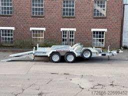 Brian James Trailers DIGGER PLANT 543-3217-35-2-12 | TRACSTRAP | EINZELRAMPEN 320X170CM 3500KG BAUMASCHINENANHÄNGER