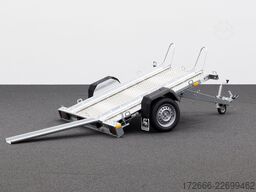 Martz GP 2 PREMIUM I ALUBODEN 230X155CM 750KG 2ER MOTORRADANHÄNGER