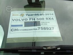 Volvo FH 500 VOLVO FH 500   8x4 + PALFINGER PK 34002 ...