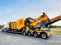 FABO Tracked Crusher Mobile Tracked Impact Crusher FTI-110S