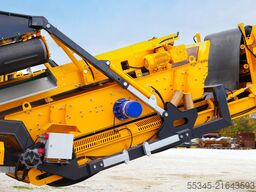 FABO Tracked Crusher Mobile Tracked Impact Crusher FTI-110S