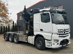 MERCEDES-BENZ Arocs 3253 8x4 Abrollkipper Kran Palfinger 37002