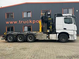 MERCEDES-BENZ Arocs 3253 8x4 Abrollkipper Kran Palfinger 37002
