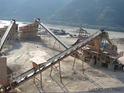 Sand gravel fabrication plant 50-600 t/h sand gravel crushing plant