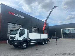 Iveco Trakker 360 6x4 Palfinger PK 33002-EH E + Fly J...
