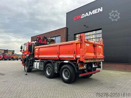 Ginaf X 3335 S 6x6 3 zijdigge Kipper /Z-kraan Euro 5