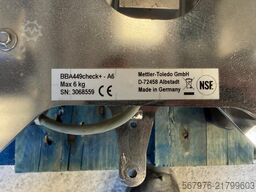 Mettler-Toledo BBA449check+-A6 6kg Platform Scales