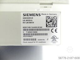 Siemens SIMODRIVE 6SN1145-1AA00-0CA0 Version: J SN: T-X52015909 --
