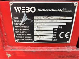 Sichelschmidt D 412 ASM 1250 kg stapelaar