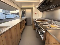 Mercedes-Benz Foodtruck, Imbisswagen, Food Truck mit neuer Küche und Ausstattung