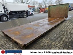  Abrollplattform mit Stirnwand