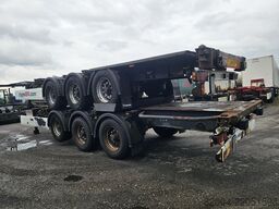 Krone sd- fixed 40 foot chassis - with 2 x 20 foot co...