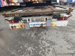 Krone sd- fixed 40 foot chassis - with 2 x 20 foot co...