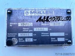 MAN 26.360 6x4 TGA Saugwagen Kanal Müller 13cbm