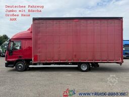 Iveco 80E22 Jumbo Schiebeplane L+R Gr. Haus AHK Klima