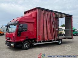 Iveco 80E22 Jumbo Schiebeplane L+R Gr. Haus AHK Klima