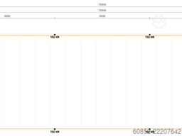 5x15m Lagerbühne , Belastung : 500kg/qm Unterkante: 3m ,ca. 75qm , Systembühne