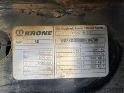 Krone SD / Flower Trailer / Thermo King SLXe 300 / BP...