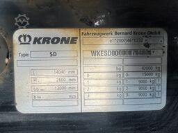 Krone SD / Flower Trailer / Thermo King SLXe 300 / BP...