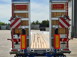 Fliegl Tiefladeanhänger DTS 300 Parab/hydr 6,5m