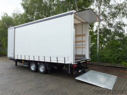 Möslein TPS 11 DL 7,30  neuer Planenanhänger, Ladebordwand + Durchladbar
