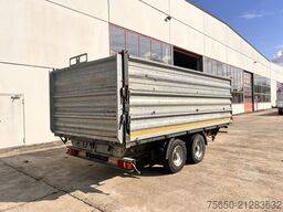 Möslein TDS 13 Schwebheim  13 t Tandemkipper- Tieflader, Aufsatzbordwände