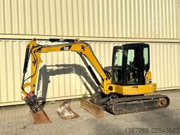 CATERPILLAR 305.5E2 /  Deutsche Maschine / 2 x Löffel