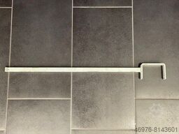 Länge Rohr: 650 mm/ Materialfarbe: grauweiß