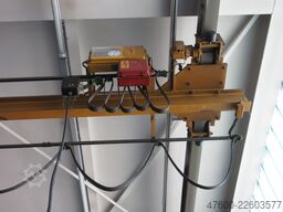 Stahl 2000KG Hängekran Kran Breite 8,4m Kranhimmel Portalkran Kran Spur 7m