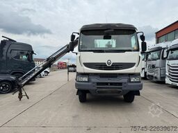 RENAULT KERAX 460 * PRITSCHE * HMF KRAN 10,2N M *8 X 4*