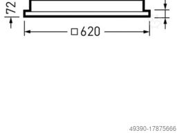 TRILUX Belviso C2 625 CDP LED 3900mw