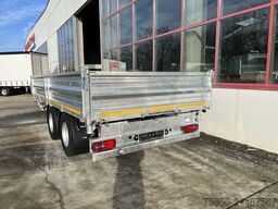 Möslein TTD 19 B  19 t Tandemkipper- Tieflader, Breitbereifung