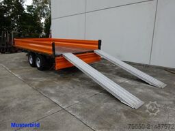 Möslein TTD11 weiß  neuer Tandem 3- Seitenkipper Tieflader-- Neufahrzeug --