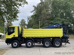 iveco Stralis AD340T41  8x4 *KLIMA*PENZ 10.83H Kran*