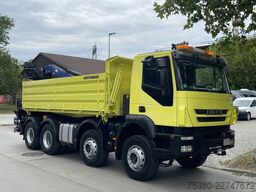 iveco Stralis AD340T41  8x4 *KLIMA*PENZ 10.83H Kran*