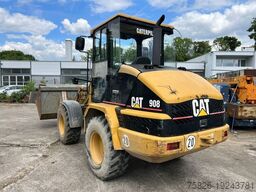 CATERPILLAR 908 Radlader 2xSchaufel Gabel