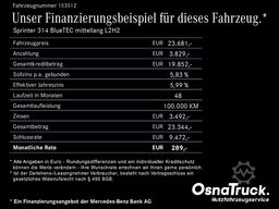 Mercedes-Benz Sprinter 314 BT mittellang L2H2 WerkstatteinrichBC