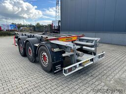 Van Hool 3-ASSIGE OPLEGGER 20FT ADR chassis / empty weig...