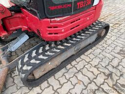 TAKEUCHI TB23R / 2020 BJ / 1.724 H / 2 x Löffel