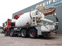 Scania 8x4 With Putzmeister PUMI 24-3.67CS Truck-mounted