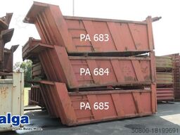 Div. Stahl- Hinterkippmulde ca. 12 cbm