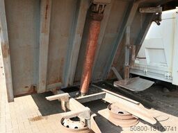 Stahl - Hinterkippmulde ca. 18 cbm, Hilfsrahmen