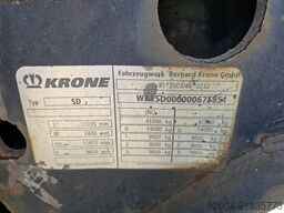 krone SD| EXTENDIBLE CHASSIS 40 FT 2 X 20 FT | BPW DR...