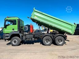 MAN TGS 26.460 / Meiller Stahl 3-Seitenkipper/6x6/AP