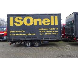  NSD Tandem Anhänger  Plane + Spriegel +2 Achsen