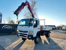 FUSO Canter 7C18 4x4 Kipper KRAN 11m Greifer AHK