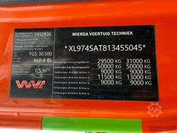 MAN TGS 30.500 +  CONTAINER SYSTEEM + 6X2 + STUUR /...